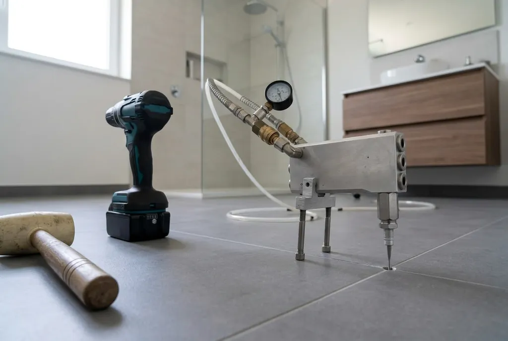Kitbedrijf Leidsche Rijn – holle tegels injecteren